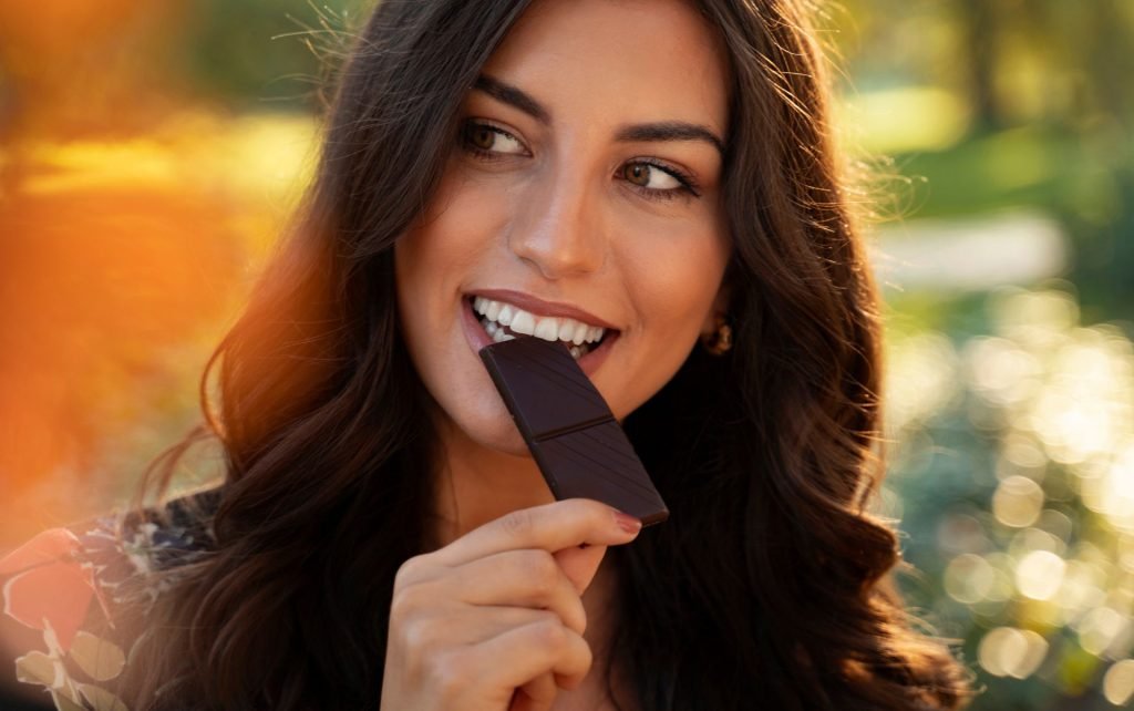 Eating Dark Chocolate