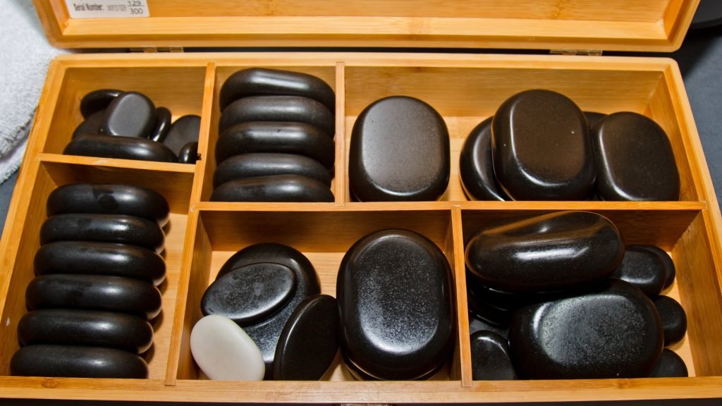Hot Stone Therapy Storage Box